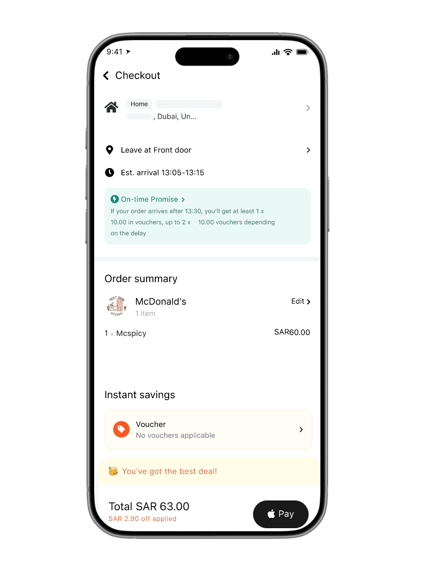 Redesigned checkout