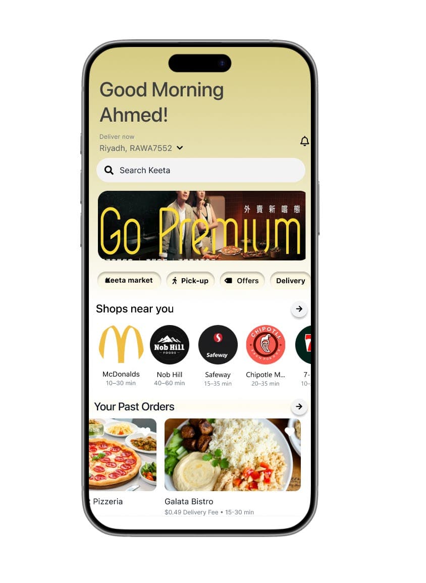 Redesigned homepage
